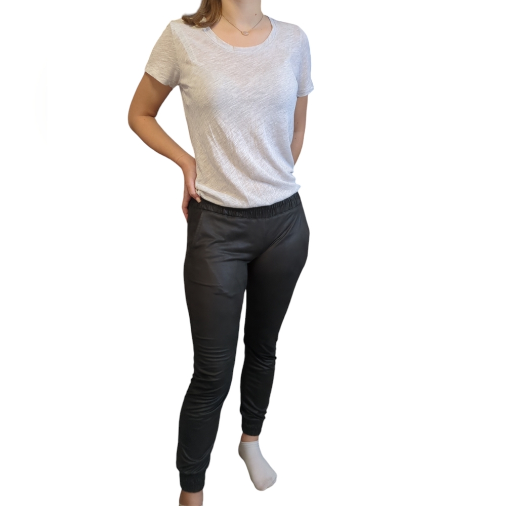 Monrow jumpsuit color black/white size XS